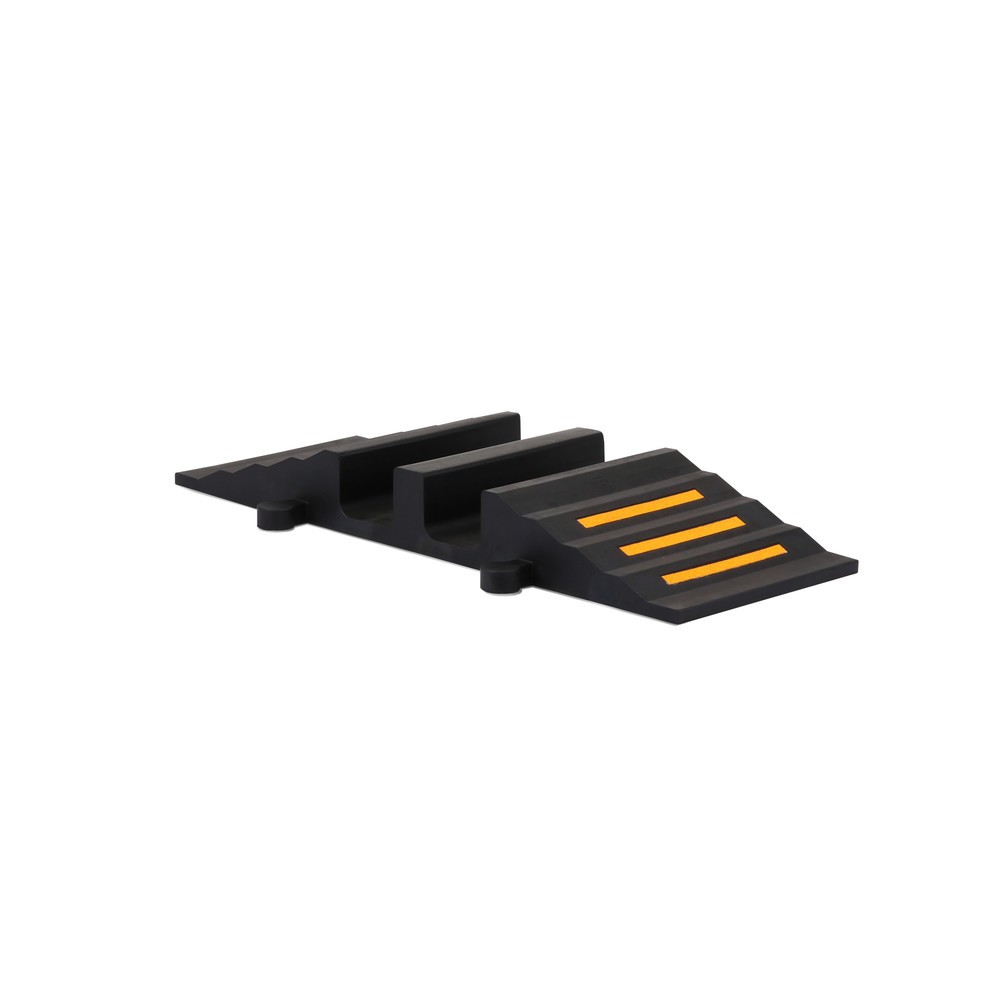 Produktabbildung Nr. 2: dancop Schlauch- und Kabelbrücke, Rampe, Breite 300 mm, schwarz