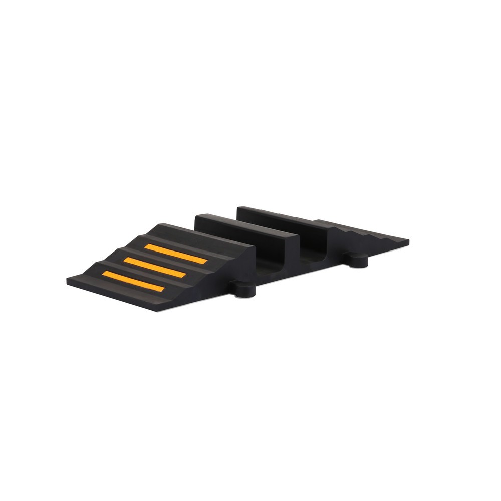 Produktabbildung Nr. 8: dancop Schlauch- und Kabelbrücke, Rampe, Breite 300 mm, schwarz