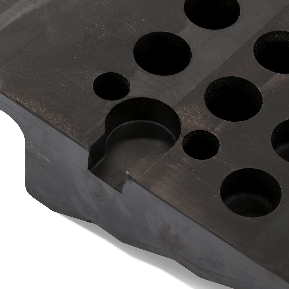Produktabbildung Nr. 10: dancop Schlauch- und Kabelbrücke, Rampe, Breite 300 mm, schwarz