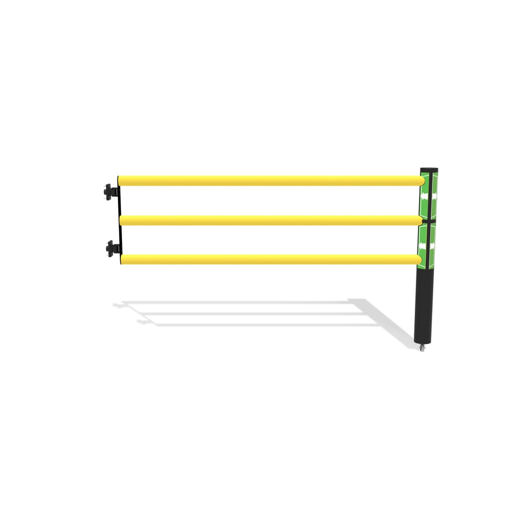 Dancop Schwingtür für Rammschutzgeländer "Delta", Innen- und Außenbereich, HxB 1.200 x 2.000 mm Produktabbildung: Dancop Schwingtür für Rammschutzgeländer "Delta", Innen- und Außenbereich, HxB 1.200 x 2.000 mm