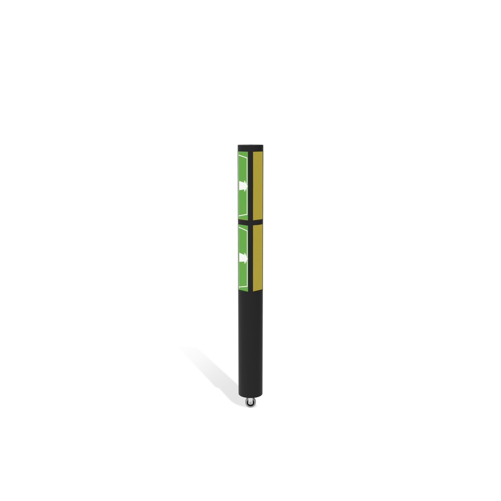 Produktabbildung Nr. 3: Dancop Schwingtür für Rammschutzgeländer "Delta", Innen- und Außenbereich, HxB  1.200 x 1.500 mm