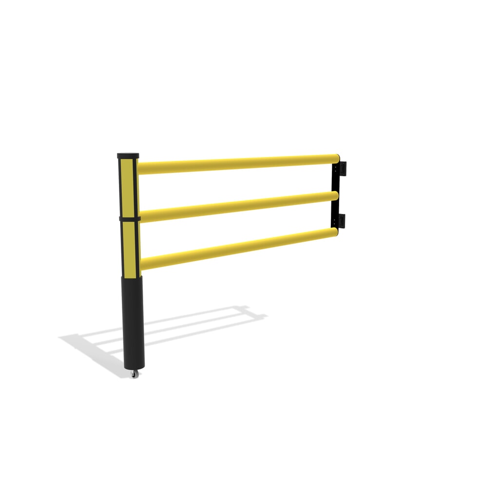 Produktabbildung Nr. 4: Dancop Schwingtür für Rammschutzgeländer "Delta", Innen- und Außenbereich, HxB  1.200 x 1.750 mm