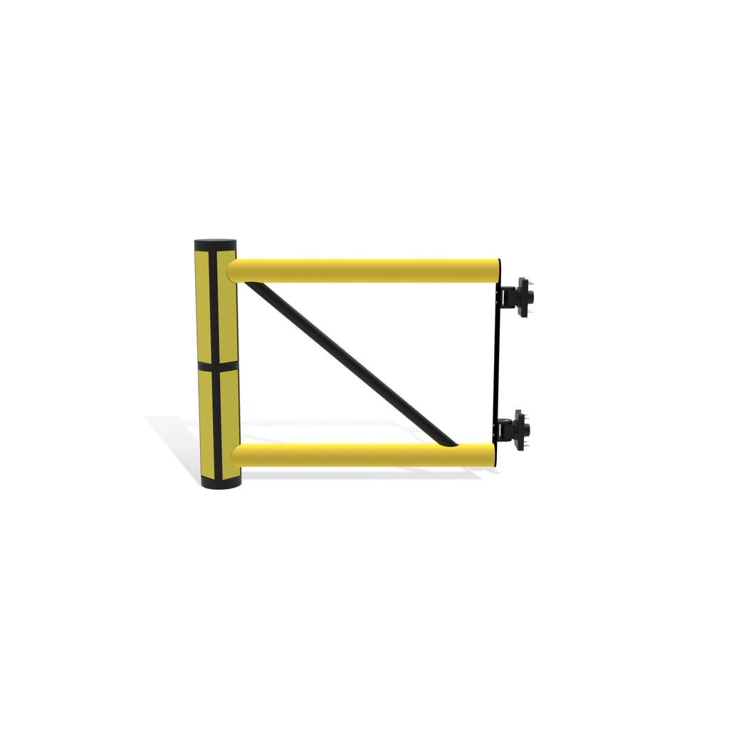 Produktabbildung Nr. 5: Dancop Schwingtür für Rammschutzgeländer "Delta", Innen- und Außenbereich, HxB  1.200 x 800 mm