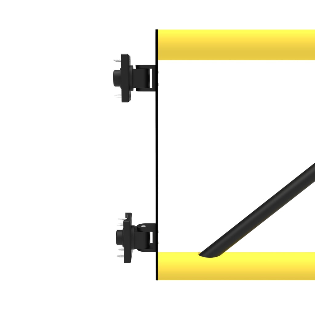 Dancop Schwingtür für Rammschutzgeländer "Delta", Innen- und Außenbereich, HxB 1.200 x 800 mm Produktabbildung Nr. 10: Dancop Schwingtür für Rammschutzgeländer "Delta", Innen- und Außenbereich, HxB 1.200 x 800 mm