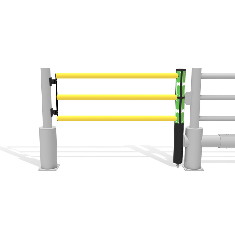Produktabbildung Nr. 11: Dancop Schwingtür für Rammschutzgeländer "Delta", Innen- und Außenbereich, HxB  1.200 x 1.500 mm