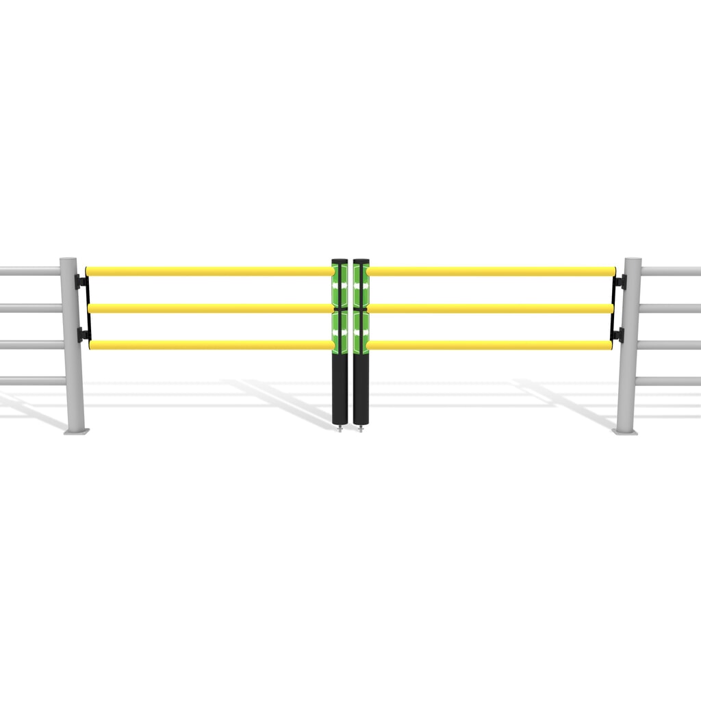 Produktabbildung Nr. 11: Dancop Schwingtür für Rammschutzgeländer "Delta", Innen- und Außenbereich, HxB  1.200 x 1.750 mm