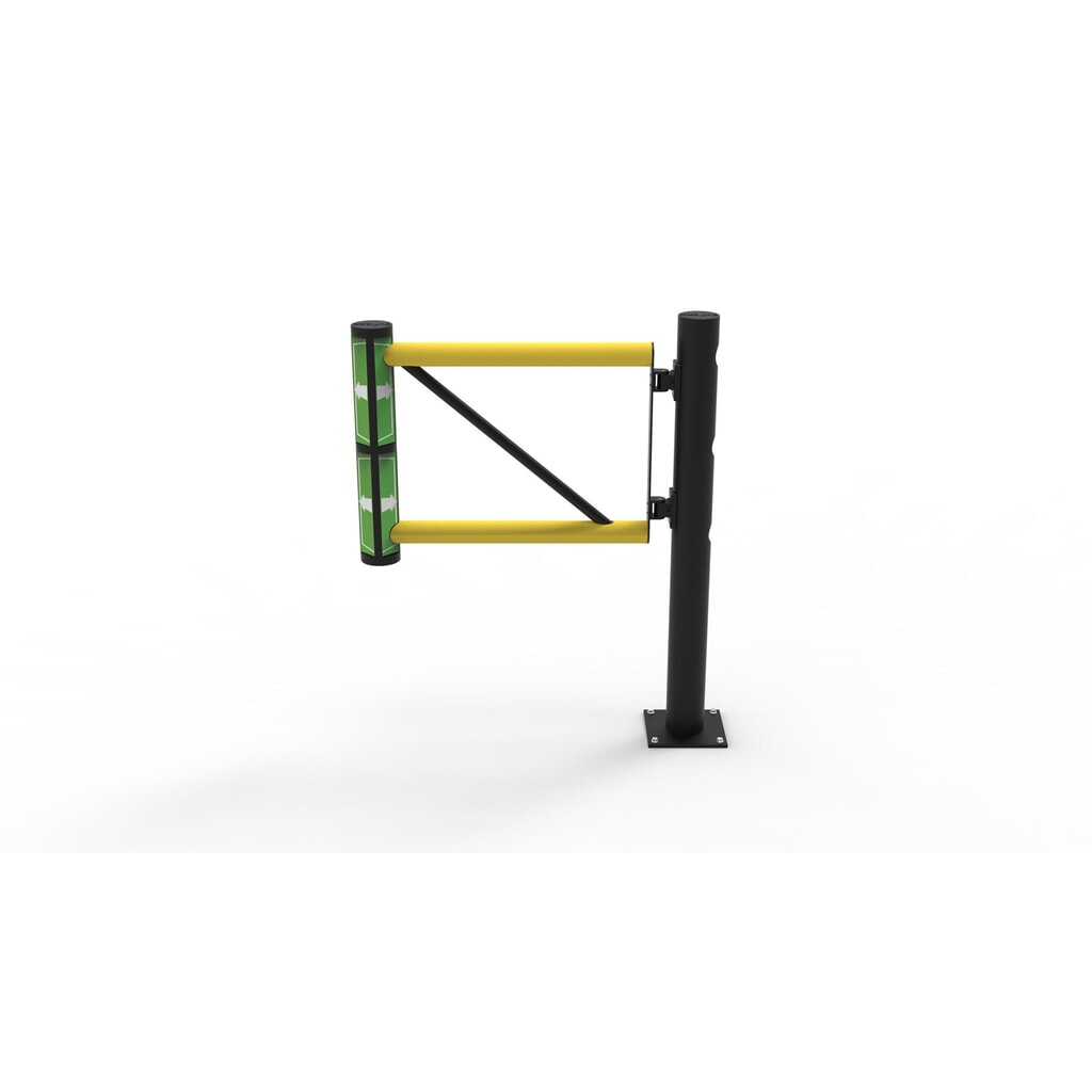 Produktabbildung Nr. 12: Dancop Schwingtür für Rammschutzgeländer "Delta", Innen- und Außenbereich, HxB  1.200 x 800 mm