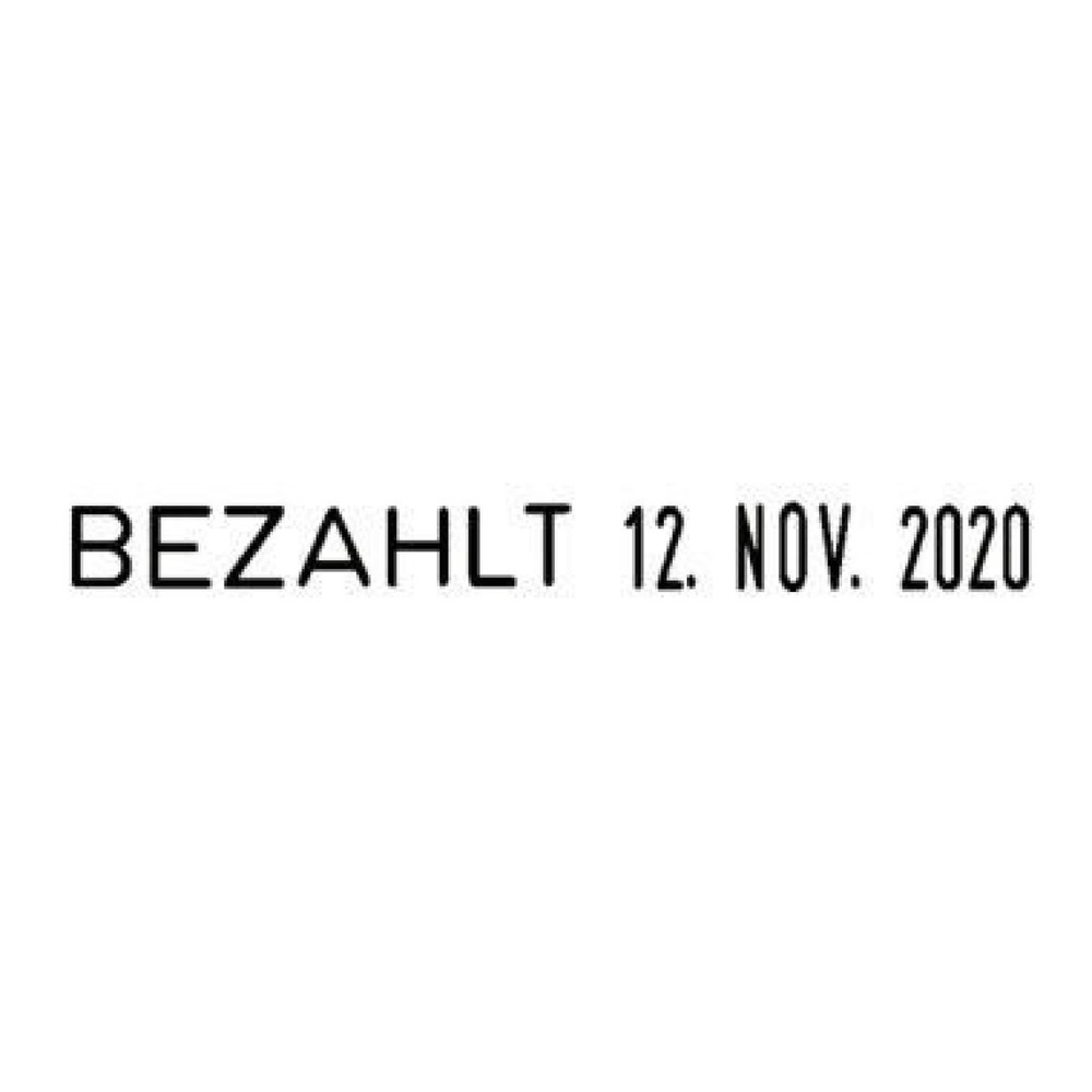 Produktabbildung Nr. 2: COLOP Stativ-Wortbandstempel 2000/WD D02 K 106975 schwarz