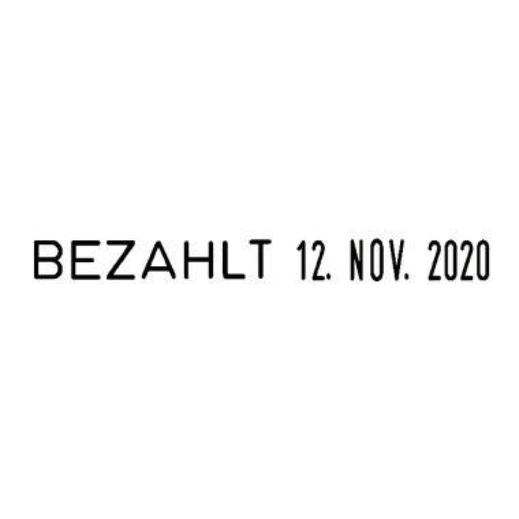 Produktabbildung Nr. 2: COLOP Stativ-Wortbandstempel 2000/WD D02 K 106975 schwarz