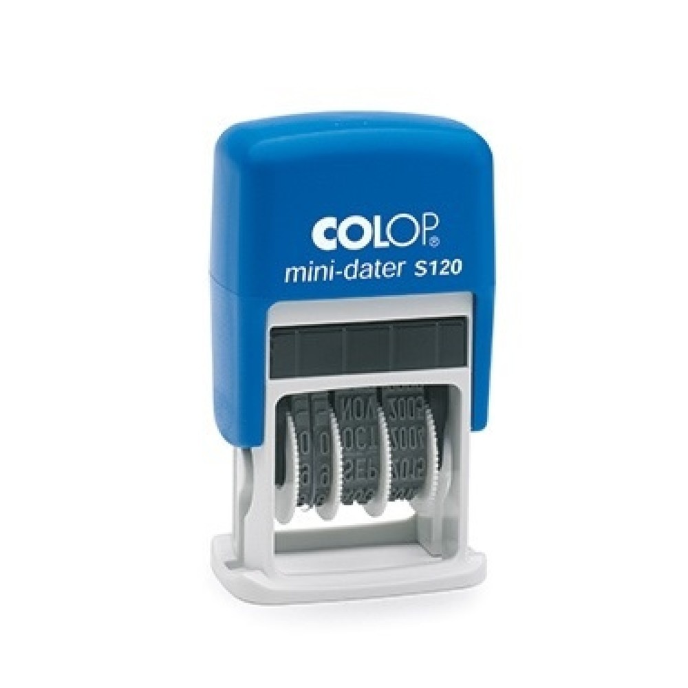 Produktabbildung Nr. 1: COLOP Datumstempel mini-dater S120 1452000200 24mm Kunststoff blau