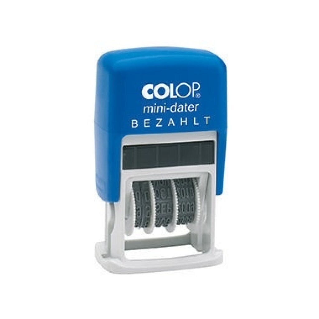 COLOP Datumstempel mini-dater BEZAHLT 160/L2 105141 Produktabbildung: COLOP Datumstempel mini-dater BEZAHLT 160/L2 105141