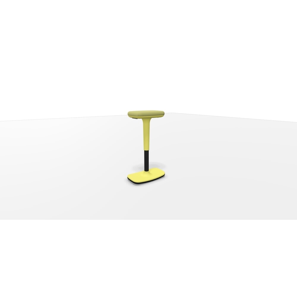 Produktabbildung: Dauphin Bürohocker, to-swift, limonengelb, hellgrün