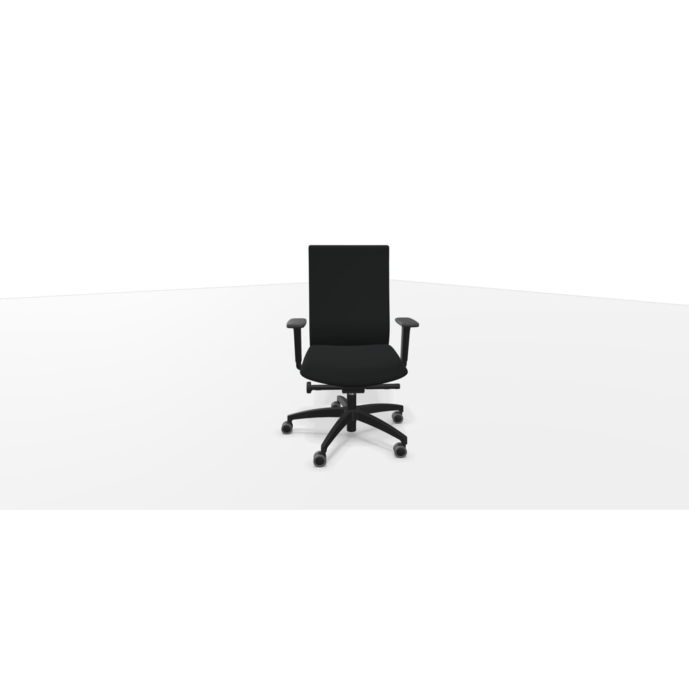 Produktabbildung Nr. 3: Dauphin Schwerlast-Bürostuhl, AdJust operator, mit hoher Polster-Rückenlehne, Tragkraft 150 kg, Syncro-Evolution®-Mechanik, schwarz