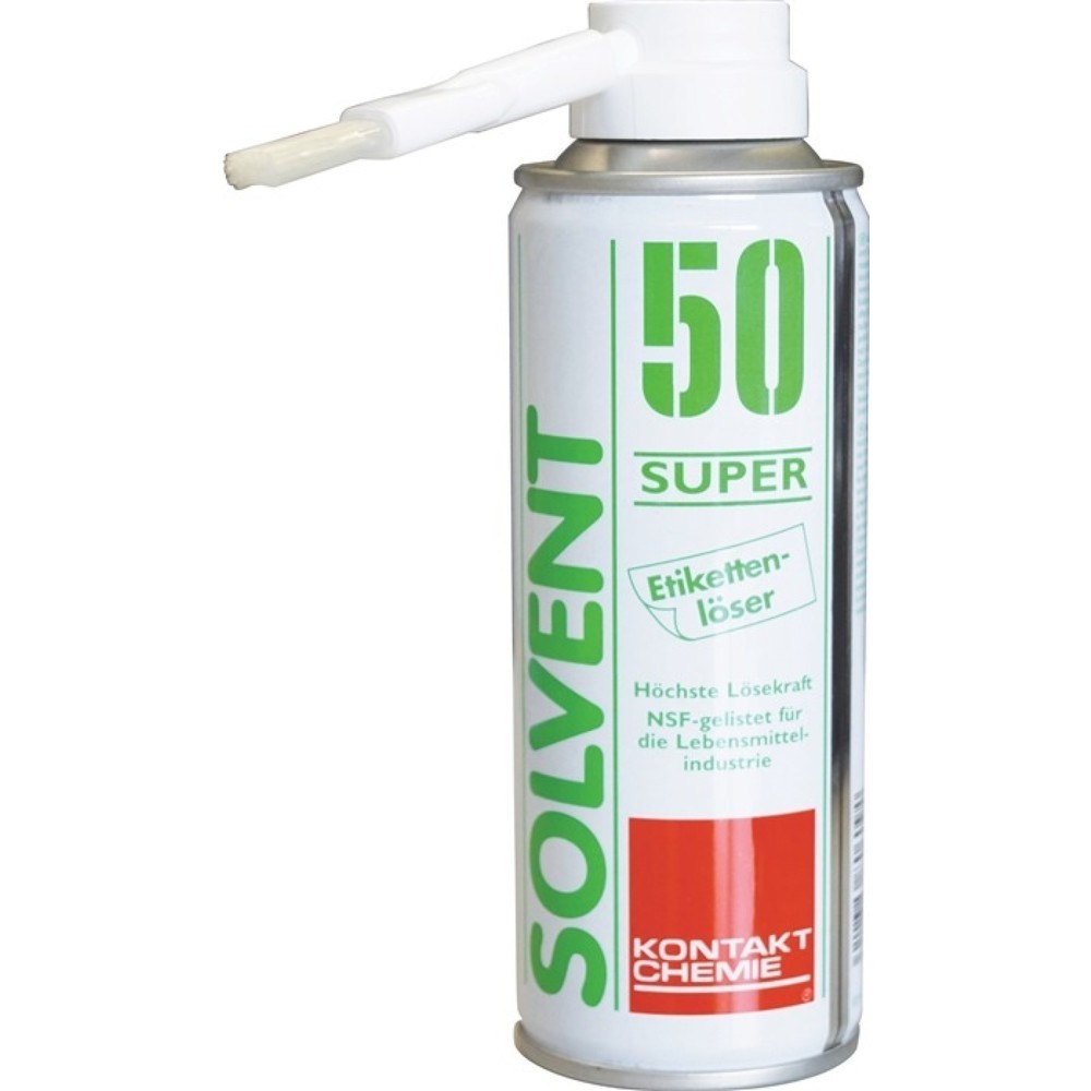 Illustration du produit: Décolle-étiquettes SOLVENT 50 SUPER 200 ml NSF K3 bombe aérosol KONTAKT CHEMIE