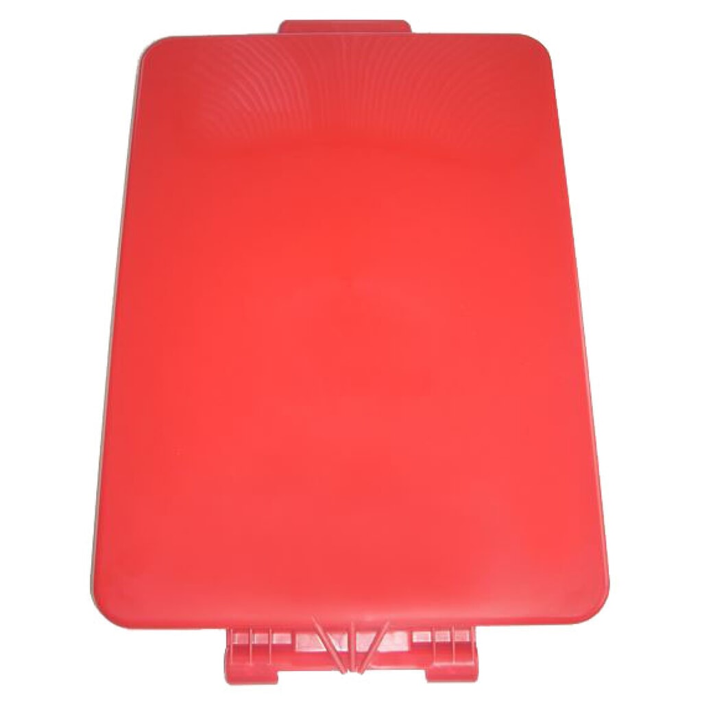 Deckel für Abfallsackhalter, für 2x 70 Liter, rot Produktabbildung: Deckel für Abfallsackhalter, für 2x 70 Liter, rot