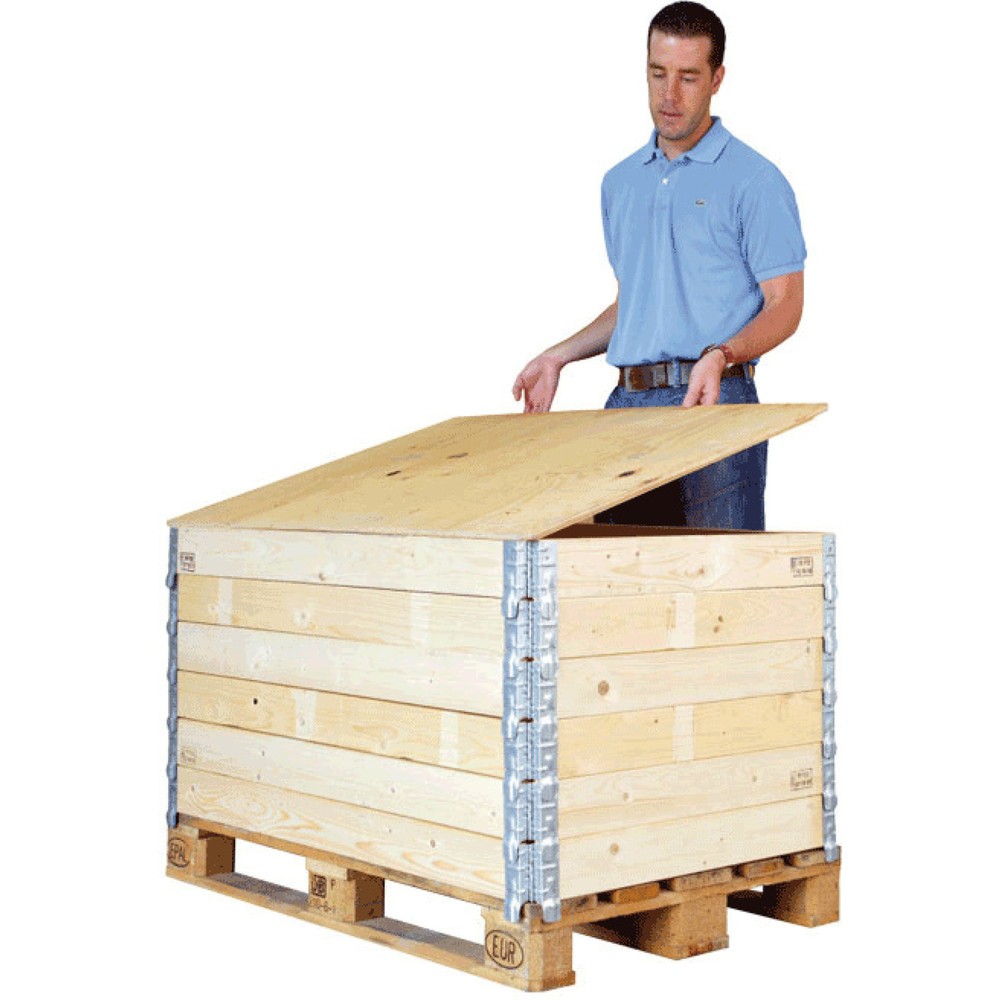 Produktabbildung Nr. 2: Deckel für Holzaufsatzrahmen, 1/2-Maß, LxBxH 800 x 600 x 8 mm