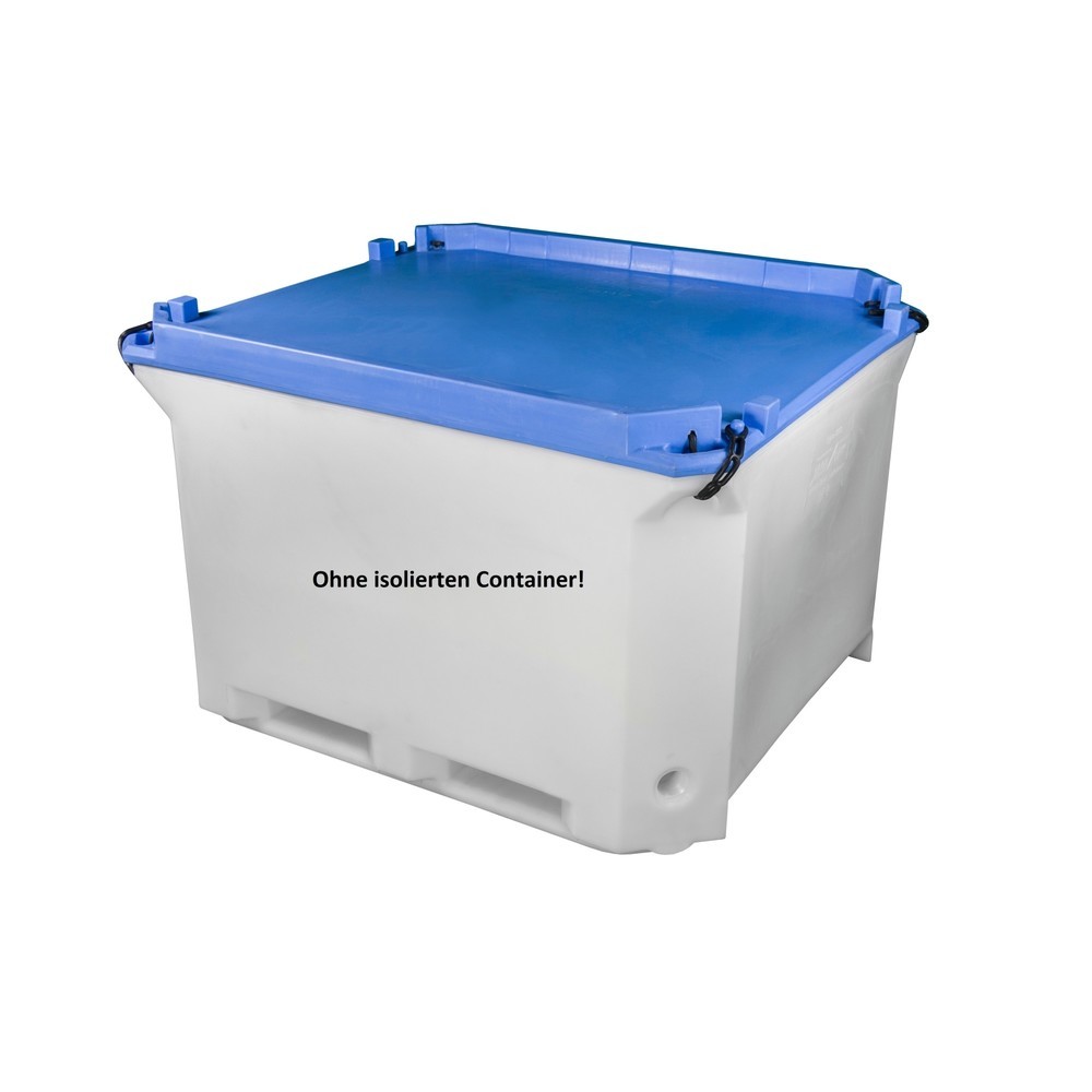 Produktabbildung: Deckel für isolierten Container aus HDPE mit PE-Schaum-Isolierung