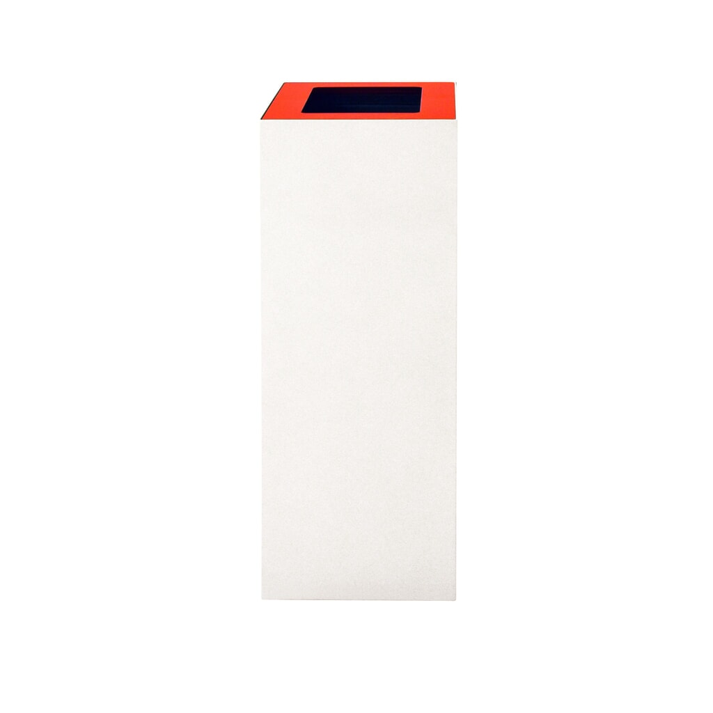 Deckel für modulare Abfalltrennanlage, 60 Liter, rot Produktabbildung Nr. 3: Deckel für modulare Abfalltrennanlage, 60 Liter, rot