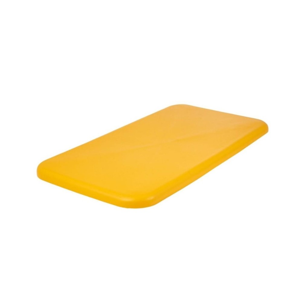 Produktabbildung: Deckel für Rollbehälter BASIC, HxBxT 95 x 991 x 686 mm gelb
