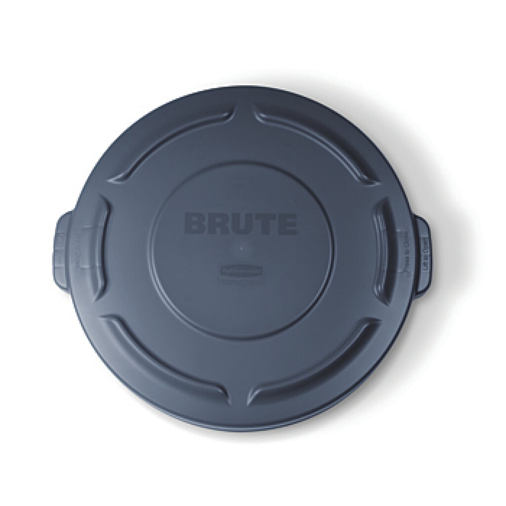 Produktabbildung: Deckel für Rubbermaid® Universalcontainer 38 Liter, rund, grau