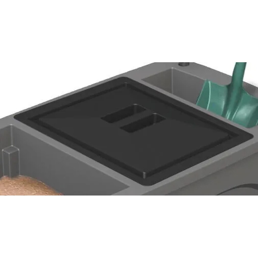 Deckel für Vorratswagen für Bindegranulate Produktabbildung: Deckel für Vorratswagen für Bindegranulate