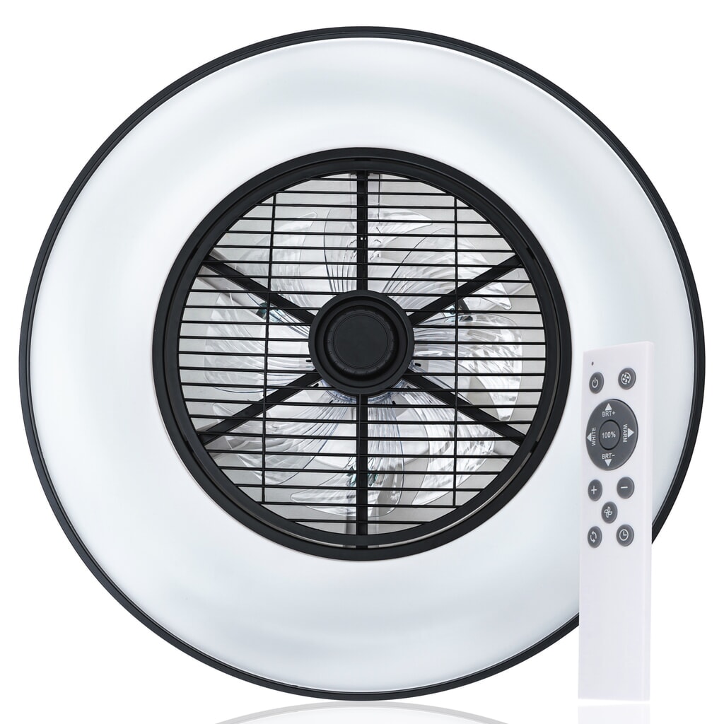 Deckenleuchte mit Ventilator - 64W 3800lm 2000-4000K IP20 Ø600mm Produktabbildung Nr. 10: Deckenleuchte mit Ventilator - 64W 3800lm 2000-4000K IP20 Ø600mm