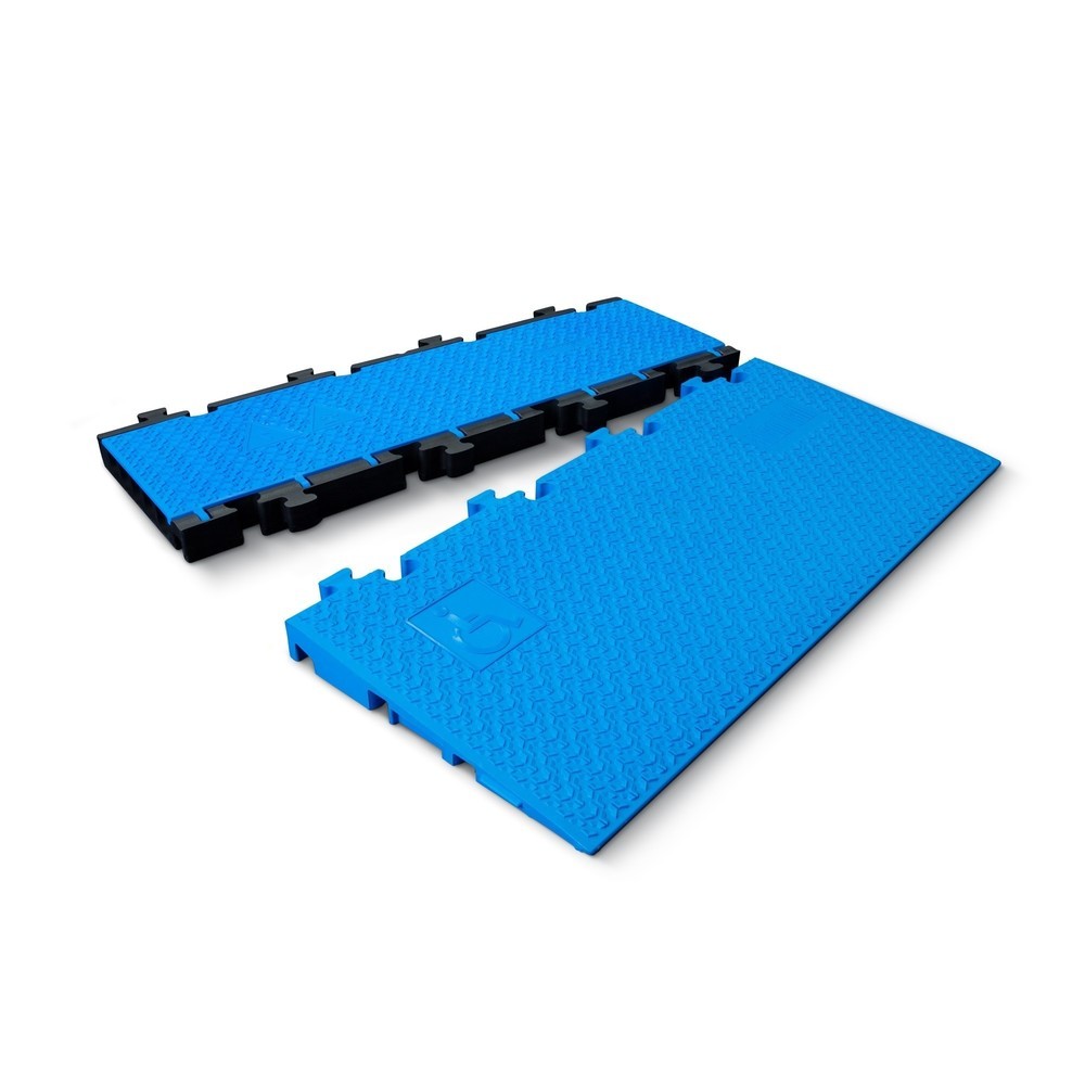 Immagine del prodotto n. 5: Defender® by Adam Hall Canalina passacavi MIDI 5 2D Set per rampa sedia a rotelle, blu