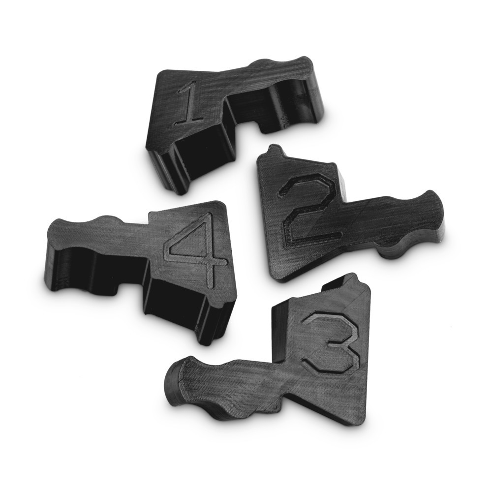 Produktabbildung Nr. 1: Defender® by Adam Hall Kabelbrücke MIDI 3 2D Adapter-Set
