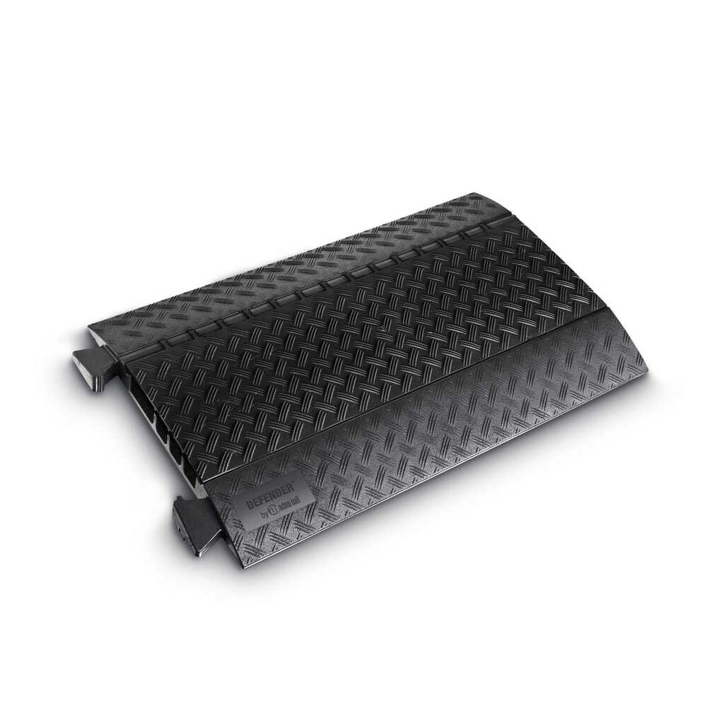 Produktabbildung: Defender® by Adam Hall Kabelbrücke MIDI 4C, 4 Kanäle, schwarz