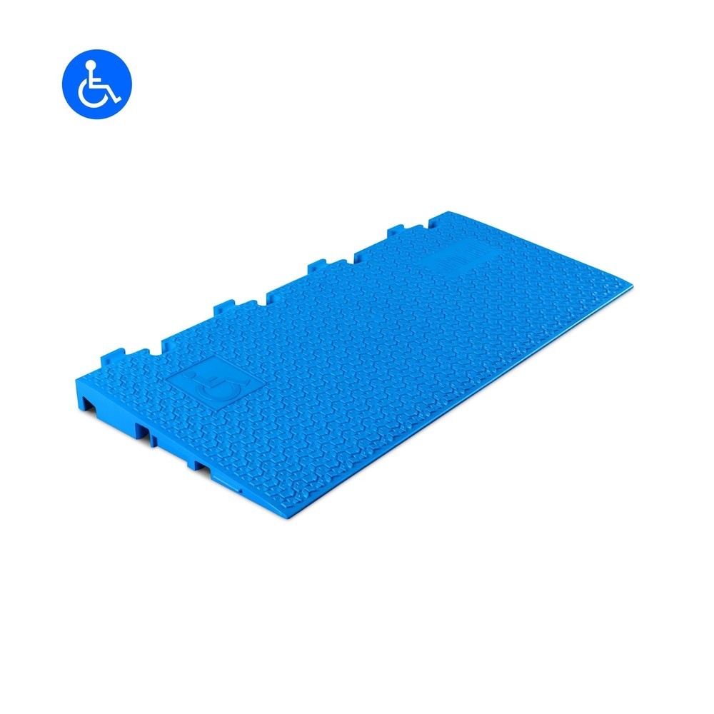 Produktabbildung: Defender® by Adam Hall Kabelbrücke MIDI 5 2D Rampe, blau
