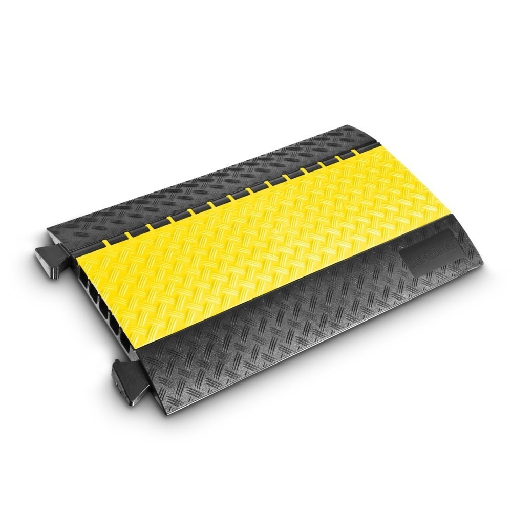 Produktabbildung Nr. 1: Defender® by Adam Hall Kabelbrücke MIDI 5, 5 Kanäle, schwarz/gelb