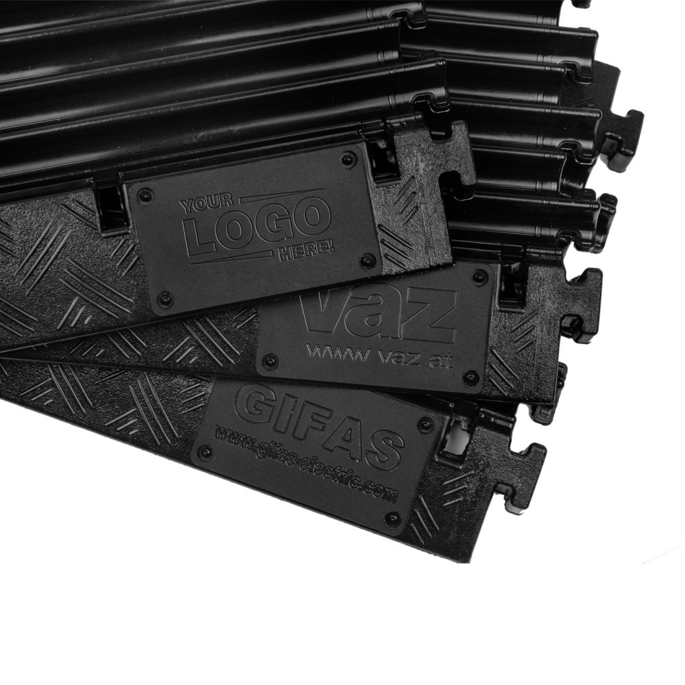 Číslo obrázka výrobku 3: Defender® by Adam Hall káblový kanál MIDI 4C, 4 kanály, čierna