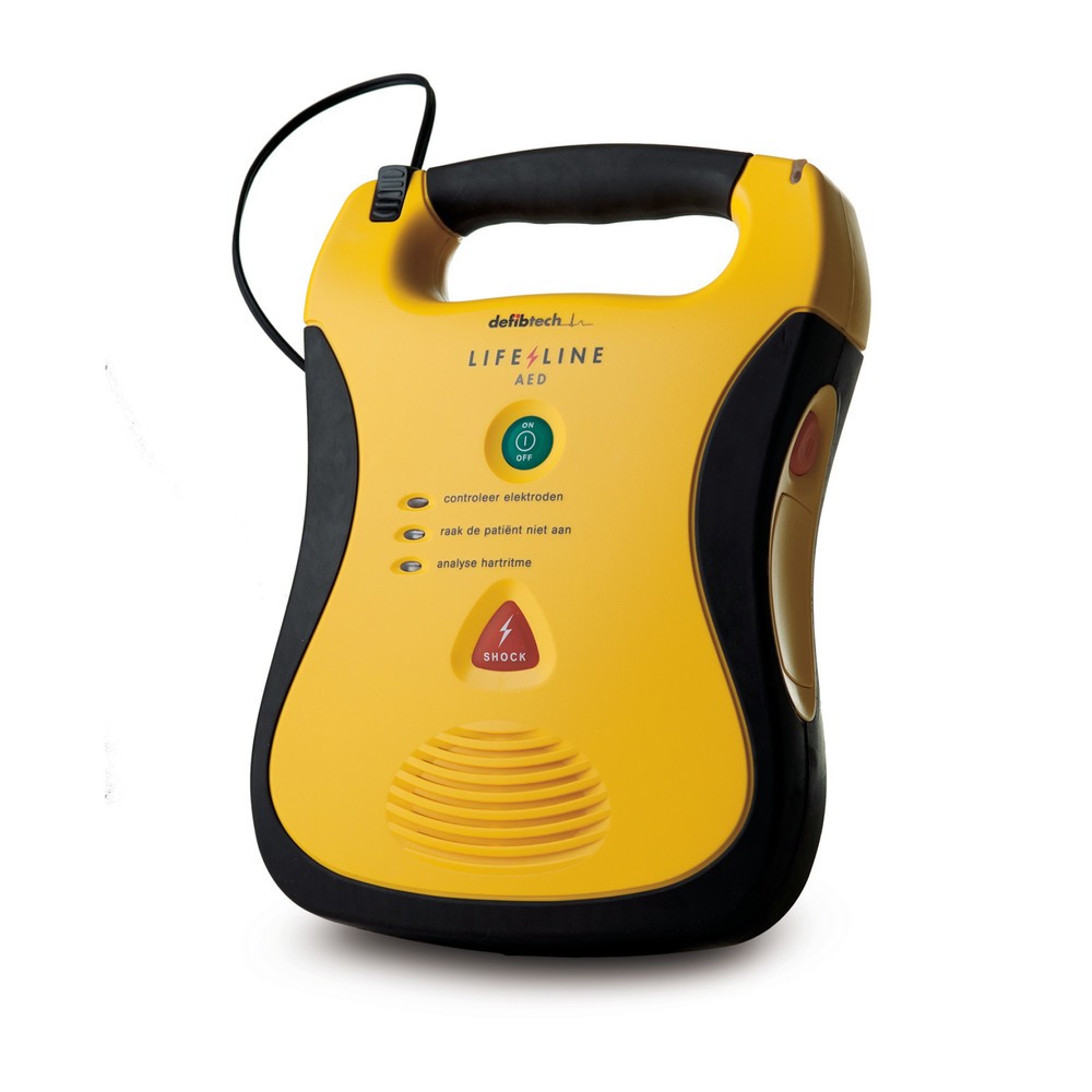 Produktabbildung: defibtech Defibrillator Lifeline AED, inklusive Safe-Set