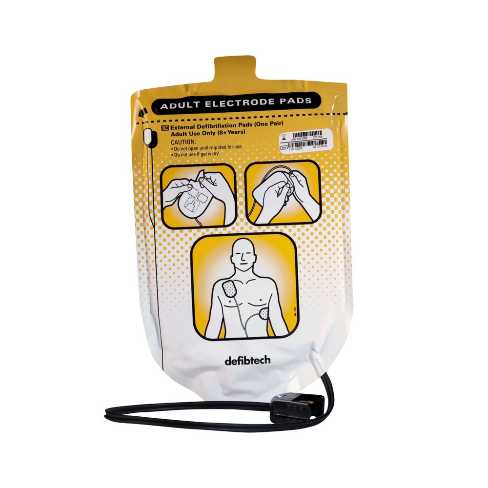 Illustration du produit: defibtech Électrodes de rechange pour AED et Auto AED