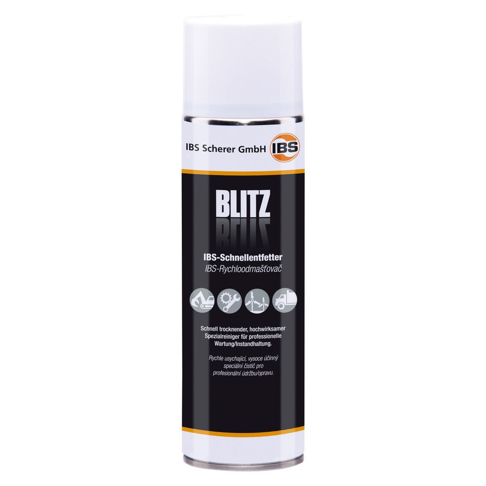 Illustration du produit: IBS Dégraisseur rapide Blitz, 12 bombes aérosol de 500 ml