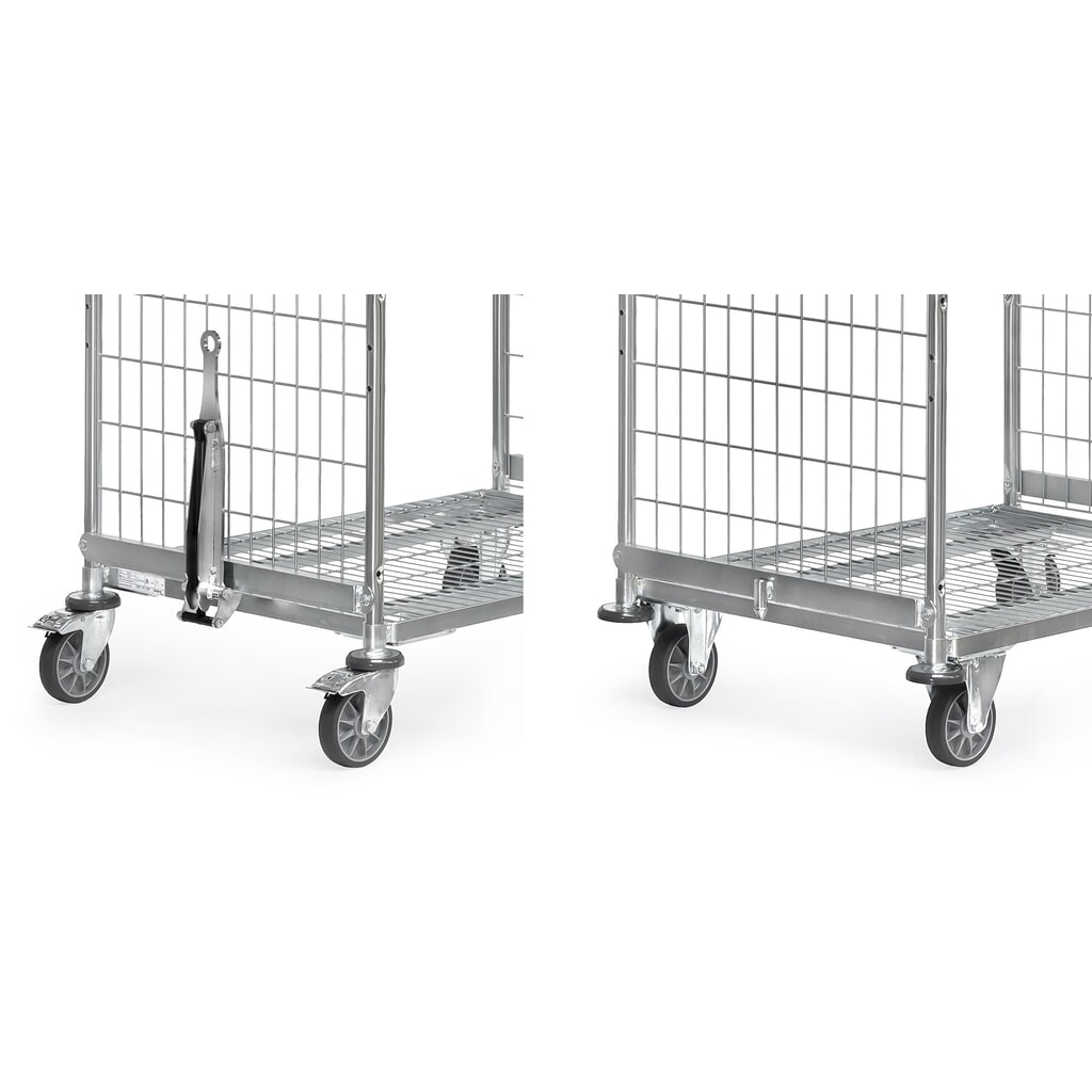 Produktabbildung: Deichsel + Kupplung für fetra® Kommissionierwagen, Breite 510 mm