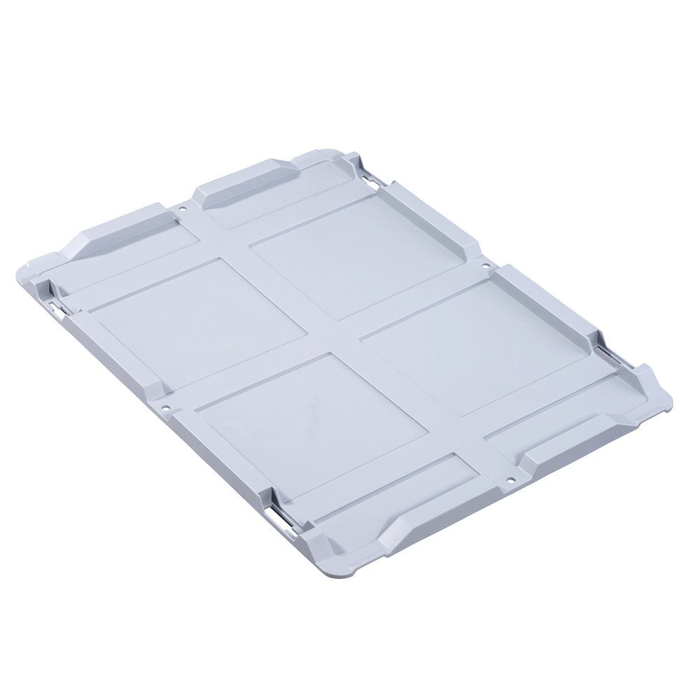Product afbeelding: Deksel, zonder sluitingen, voor euro-stapelbak, bxd 400 x 300 mm