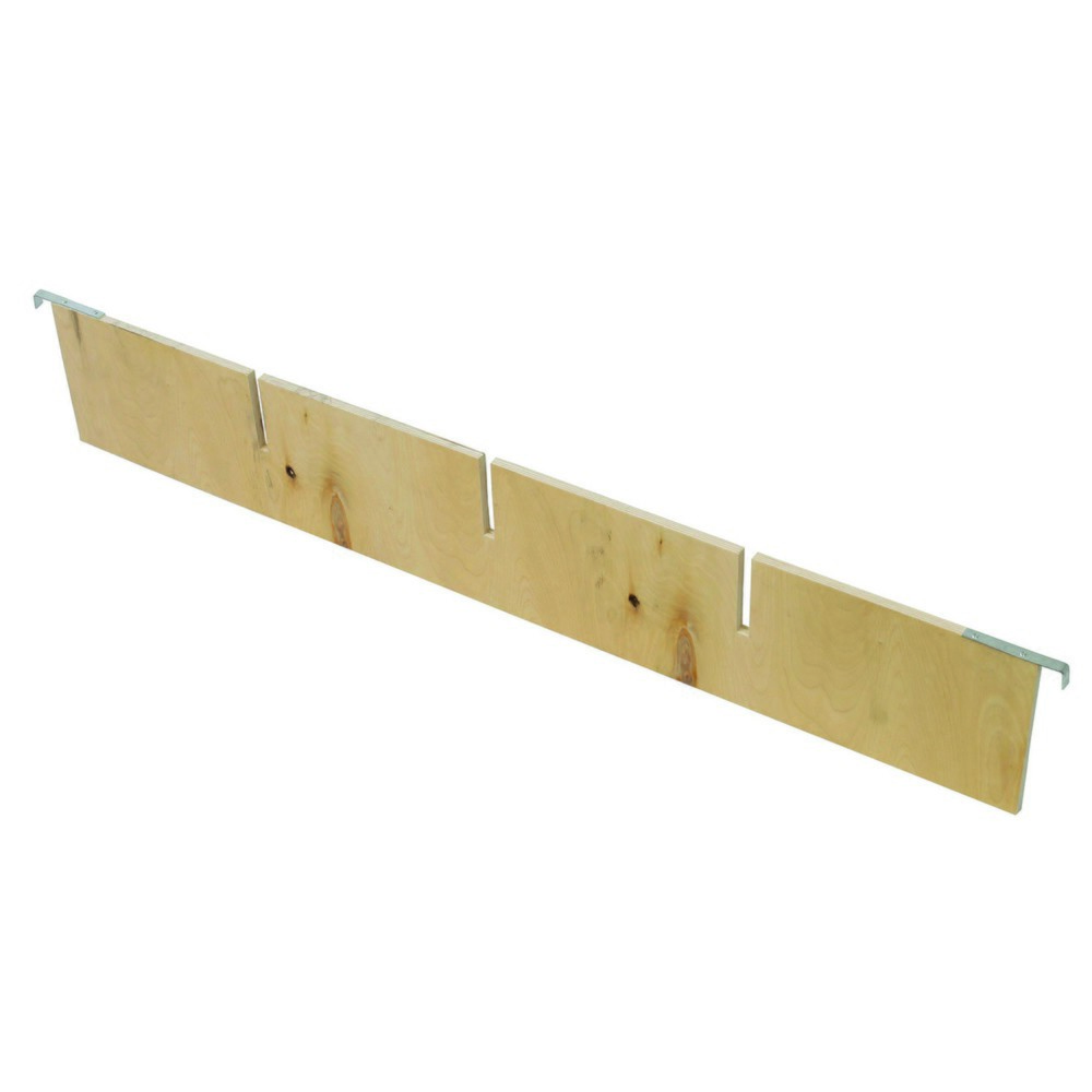 Obrázok výrobku: Pozdĺžny drevený rozdeľovač rámu 3 mlyny D x Š x V 1160 x 12 x 190 mm