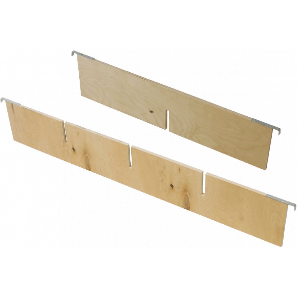 Číslo obrázku produktu 2: Křížový dřevěný rámový rozdělovač 1 Frézování DxŠxV 760 x 12 x 190 mm