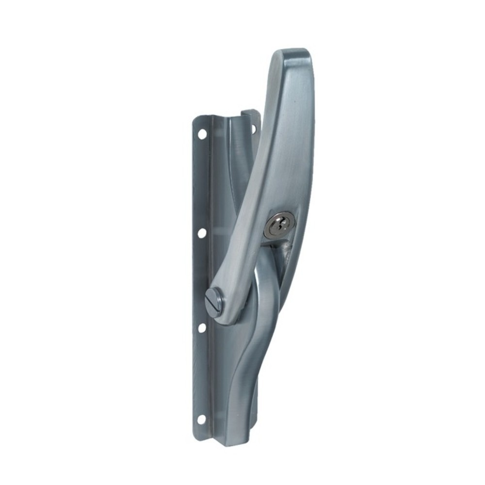 Produktabbildung: DENI Tortreibriegel PLANO, Schlaufenanzahl 3, 13 mm, Leichtmetall hell verzinkt