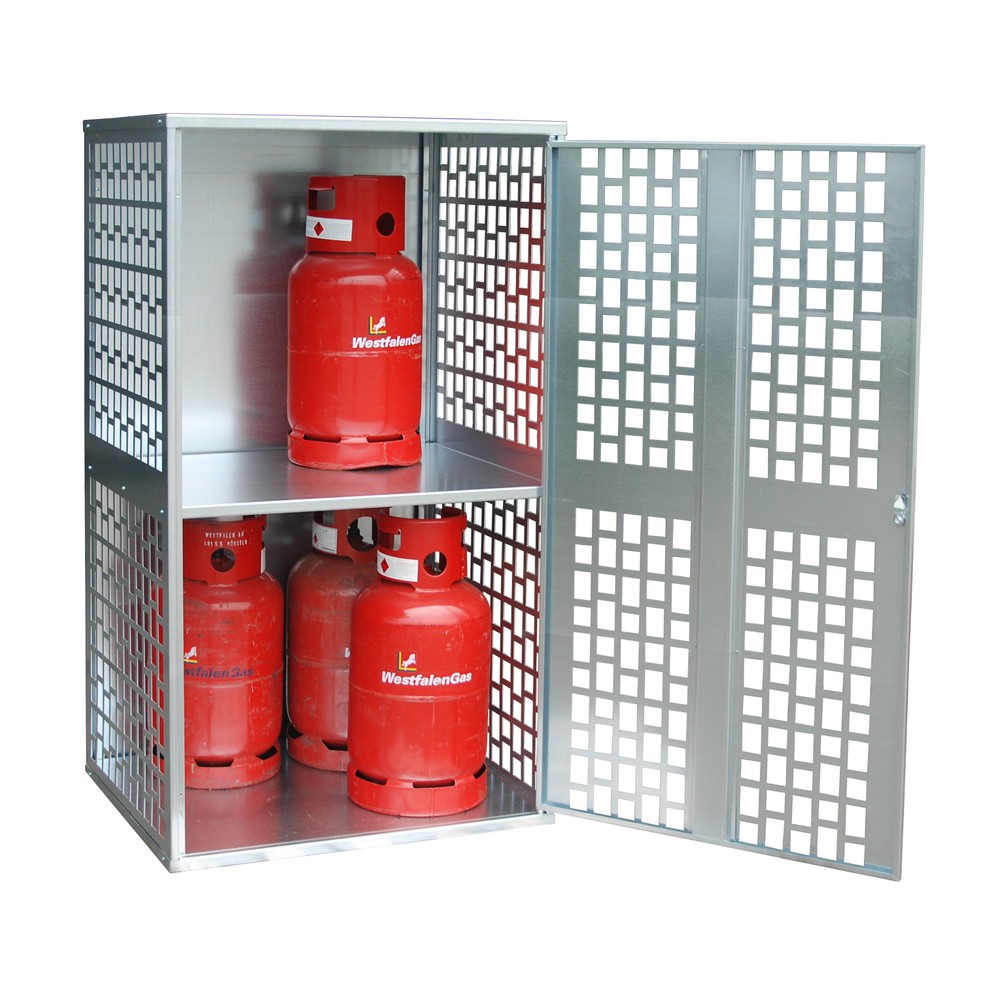 Illustration du produit: Dépôt de bouteilles de gaz Bauer® GFD-L 1, galvanisé