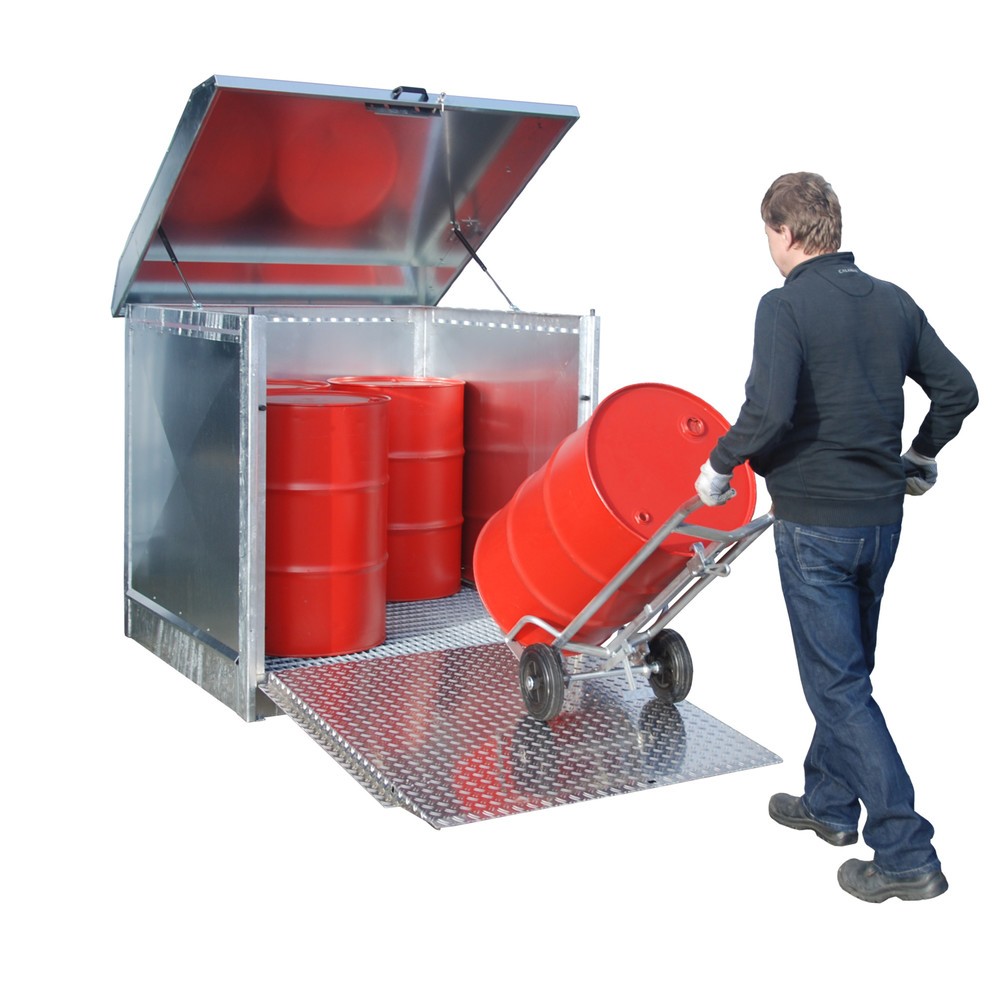 N° de l'image du produit 2 : Dépôts de produits dangereux Bauer® GD-N/R 4, galvanisé