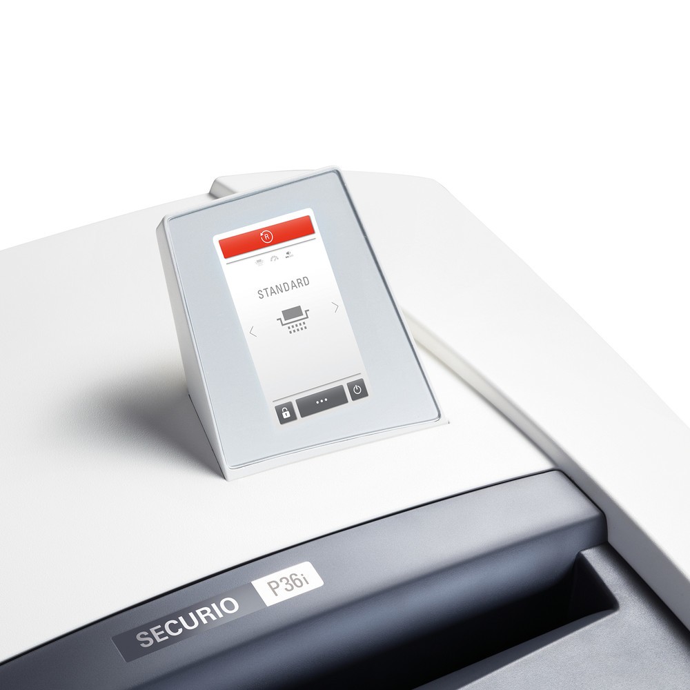 N° de l'image du produit 5 : Destructeur de documents HSM SECURIO P36i, coupe croisée en particules de 4,5 x 30 mm