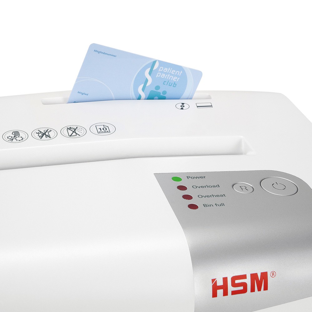 N° de l'image du produit 2 : Destructeur de documents HSM shredstar X10, coupe croisée en particules 4,5 x 30 mm