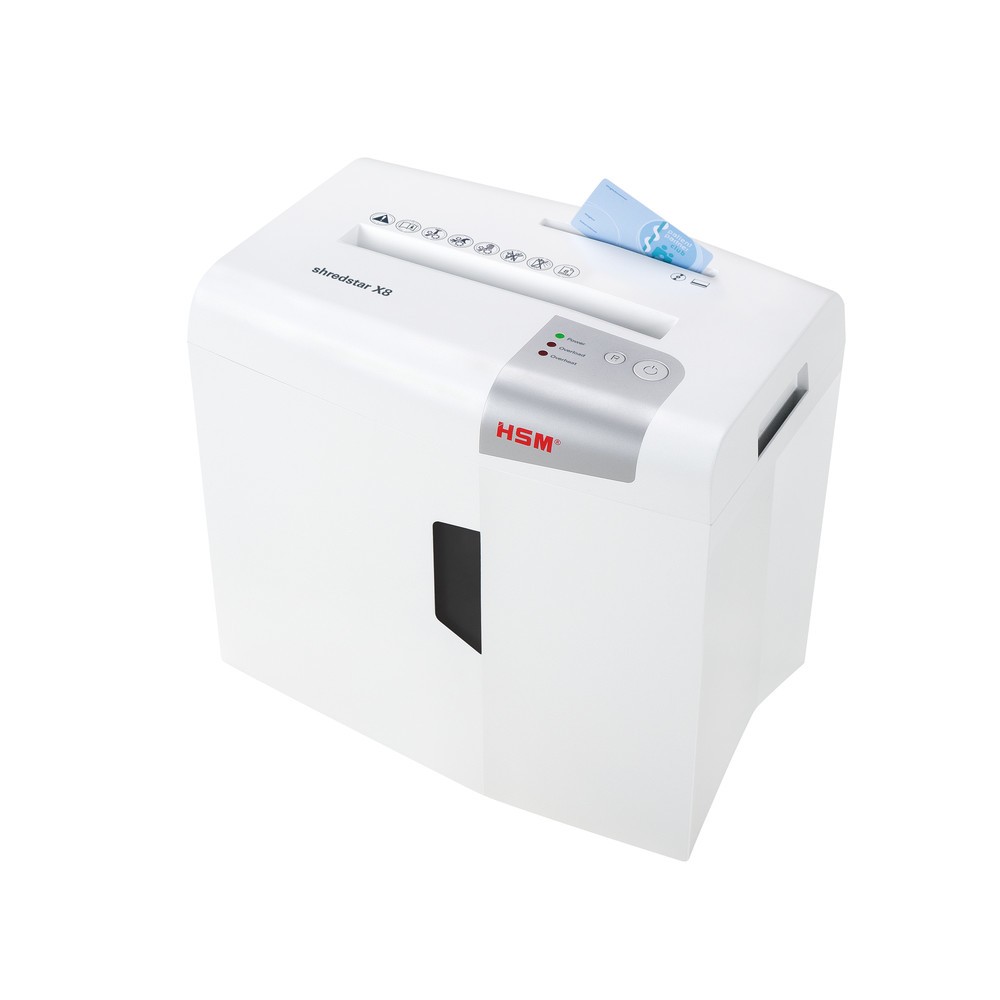 N° de l'image du produit 8 : Destructeur de documents HSM shredstar X8, coupe croisée en particules 4,5 x 30 mm