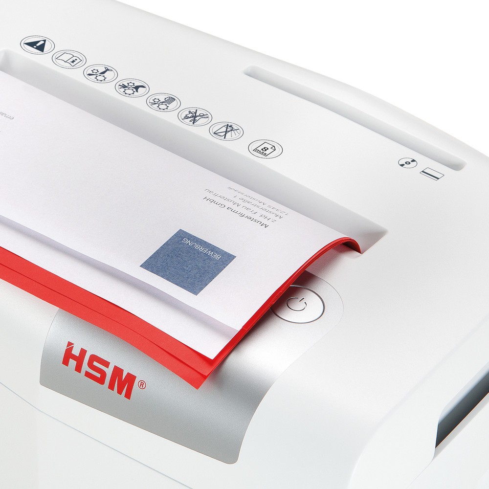 N° de l'image du produit 3 : Destructeur de documents HSM shredstar X8, coupe croisée en particules 4,5 x 30 mm
