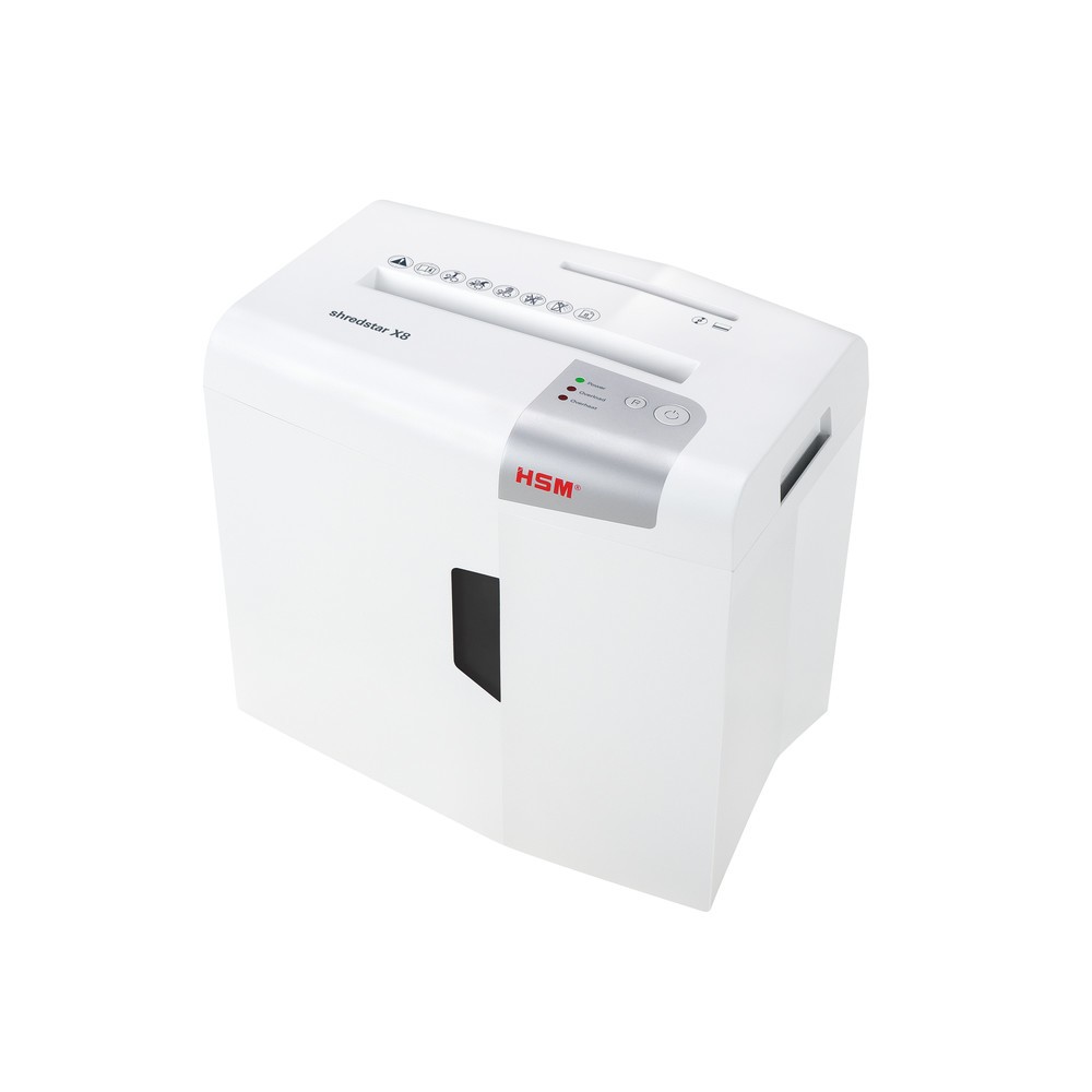N° de l'image du produit 7 : Destructeur de documents HSM shredstar X8, coupe croisée en particules 4,5 x 30 mm
