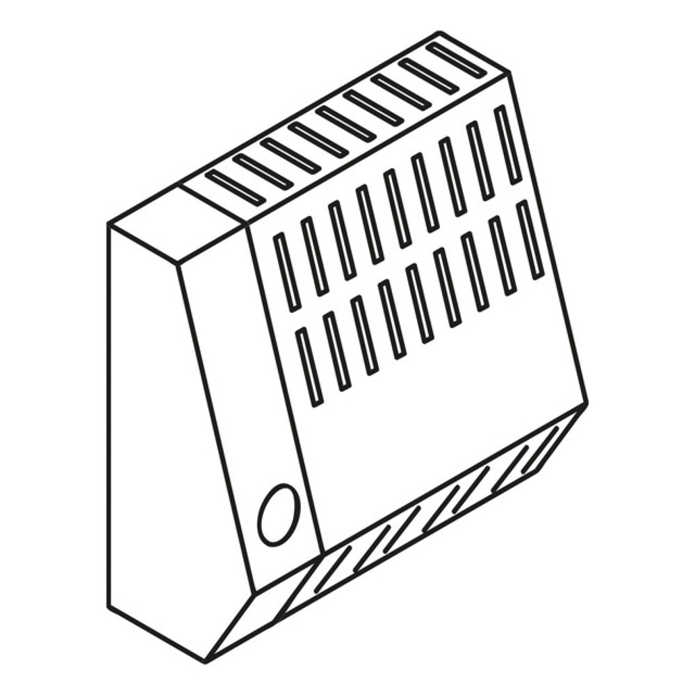 N° de l'image du produit 2 : Détecteur de gel 500 W / 220 V, incl. prise, jusqu'à 5 m de câble d'alimentation pour la distribution électrique