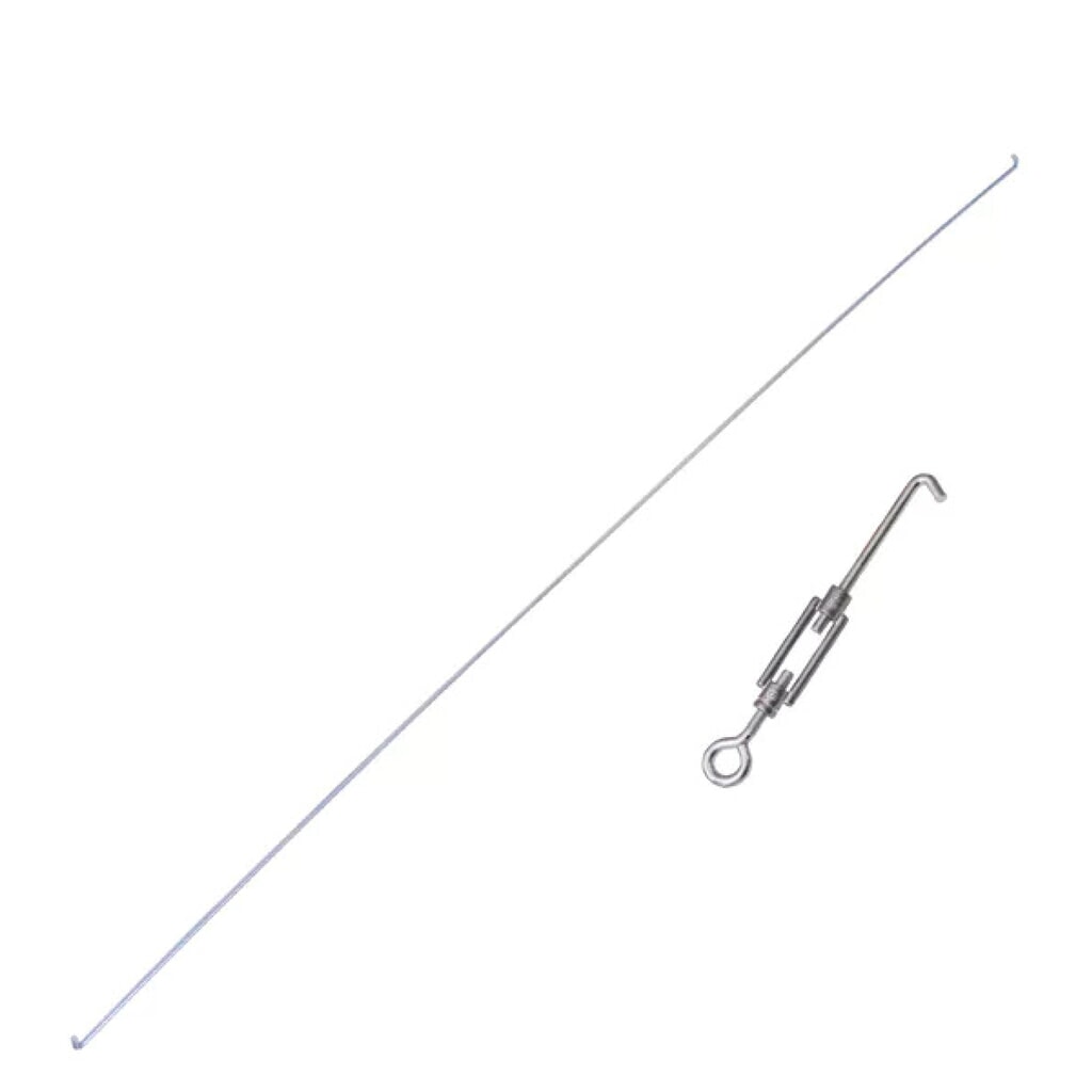 Produktabbildung: Diagonalstreben-Set 750/1000 für SCHULTE Fachbodenregal Anbaufeld, (1 Spannschloss, 1 Diagonalstrebe)