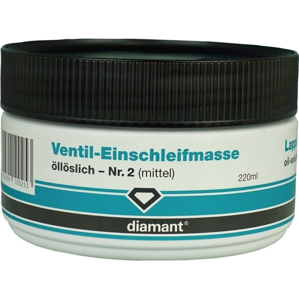 DIAMANT Ventil-Einschleifmasse, Körnung mittel, grau Produktabbildung: DIAMANT Ventil-Einschleifmasse, Körnung mittel, grau